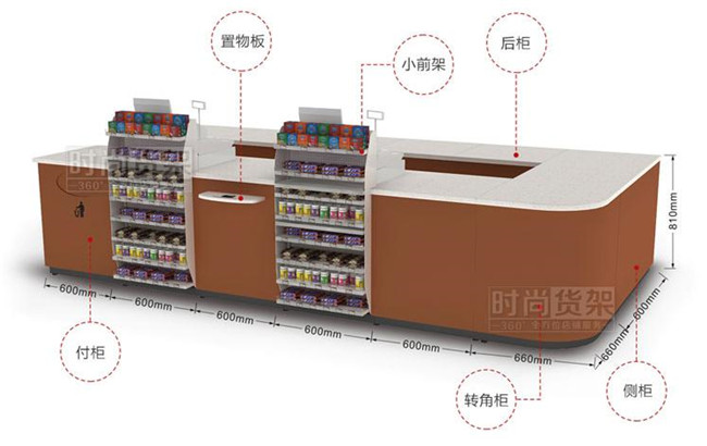 便利店收銀臺